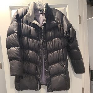 North Face 550 down jacket girls size 18